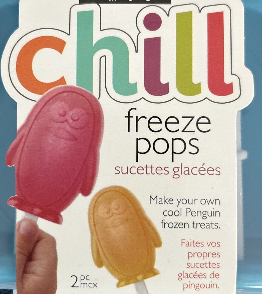 Joie Chill Penguin Freeze Pop/Popsicle Mold | eBay