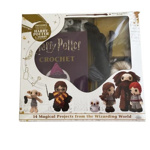 New Harry Potter Crochet Kit 14 Magical Project From The Wizarding World Wand