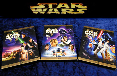 THX DVD's STAR WARS Limited Edition Filme Episode IV bis VI Trilogie in Schuber
