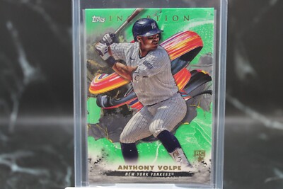 2023 Topps Inception Anthony Volpe Rookie RC Green Parallel #105 | eBay