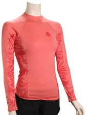 Rip Curl Women's Rincon LS Rash Guard - Coral - New
