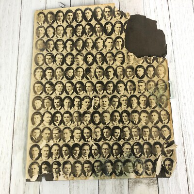 Antique UNIDENTIFIED Victorian Men School Photo Group Portrait 1890-1900 Fashion