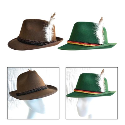 Costume Marron Avec Fedora Et Chaussures Bicolores
