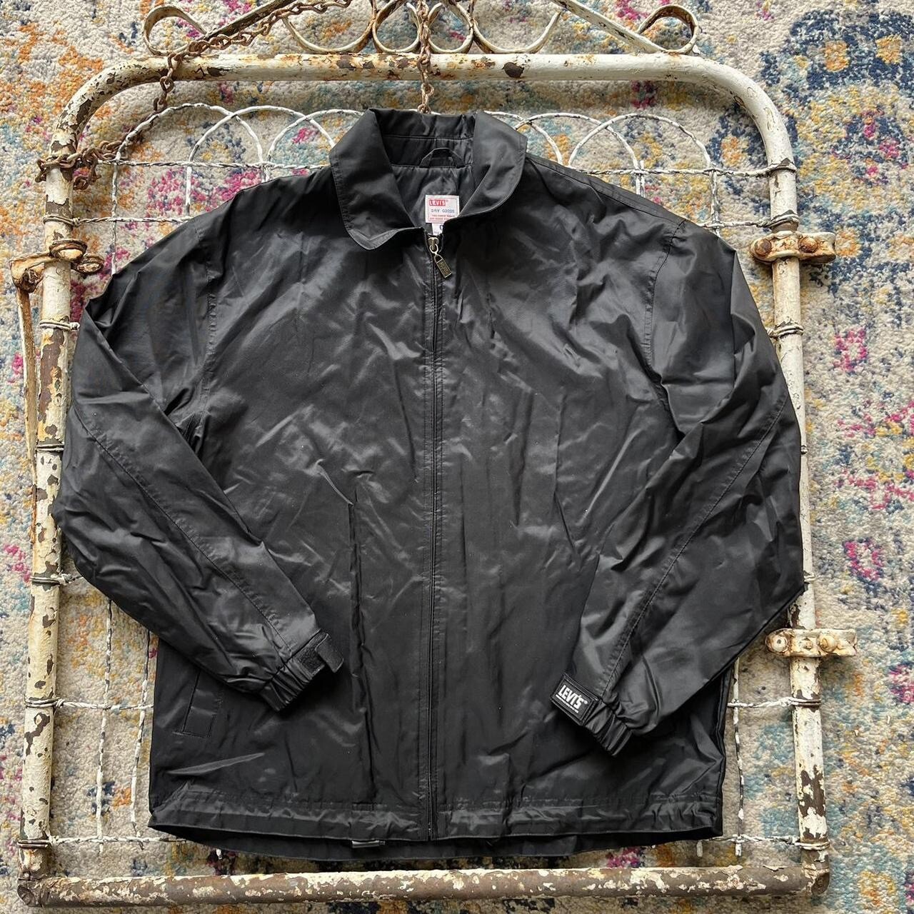Mens black Vintage levis jacket medium Gem