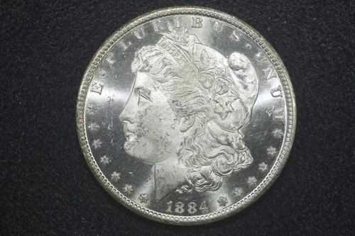 1884-CC Morgan Dollar, Choice BU Prooflike