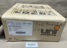 (1) UNI CHAINS / Ammeraal Beltech 34LF880TK450 10ft Brown Table Top Chain