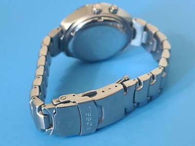 Fossil Womens Big Tic AM 3553 Silver Tone Stainless Steel  display picture 1