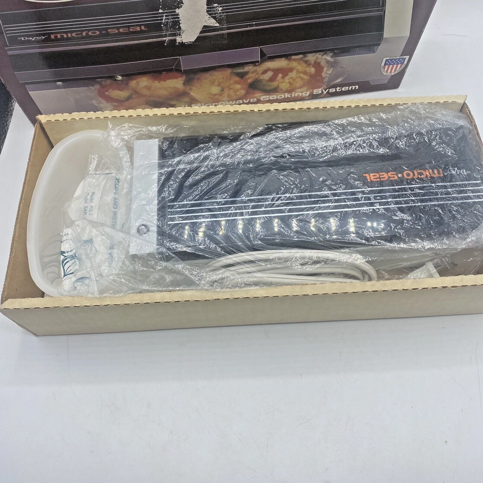 Dazey Seal A Meal Vintage Micro-Seal In Original BOX Made In USA