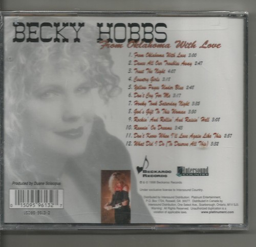 BECKY HOBBS - FROM OKLAHOMA WITH LOVE !!~!! - Picture 2 of 2