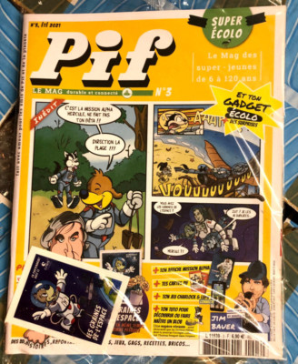 W 10 BD PIF GADGET AVEC GADGET N° 422 L ATTRAPE BILLET c