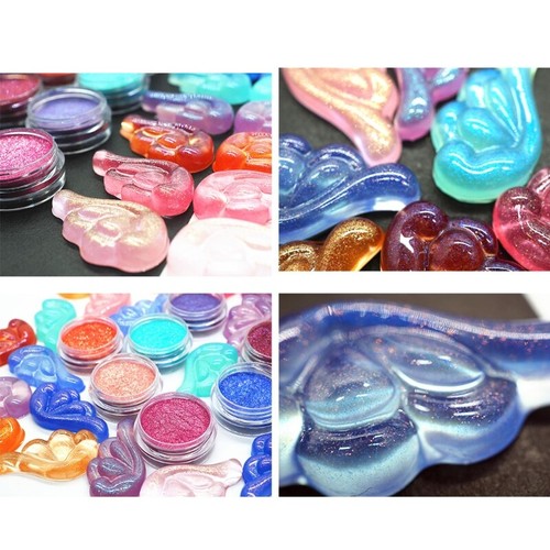 7 Color Powder Set for DIY Soap Making Glittering Amazing - Picture 7 of 8