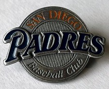 SAN DIEGO PADRES Pewter Siskiyou MLB Baseball Lapel Pin Tac NEW Made In USA #2