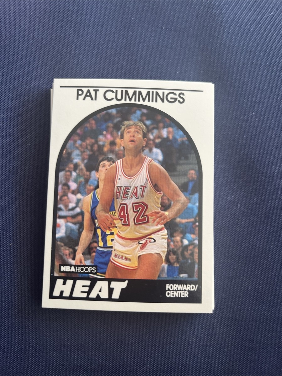 1989-90 NBA Hoops Basketball Pat Cummings #158 Miami Heat | eBay