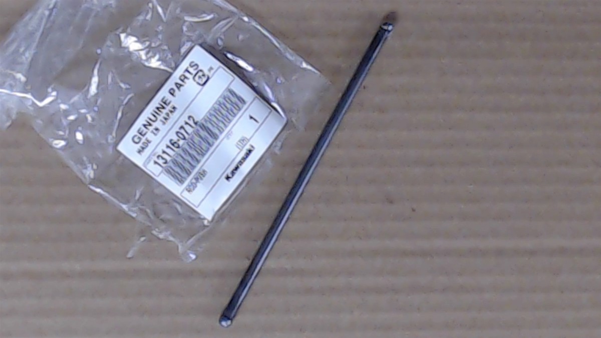 Kanku3点 Genuine Kawasaki 13116-0711 & 13116-0712 Push Rods for FX921V