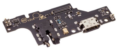 Original ZTE Blade V40 Vita Ladebuchse Micro USB Dock Connector Charcing Platin
