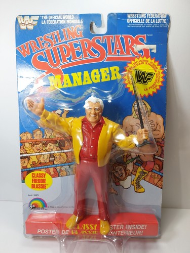 WWF CLASSY FREDDIE BLASSIE 1985 TITAN SPORTS NEW O...