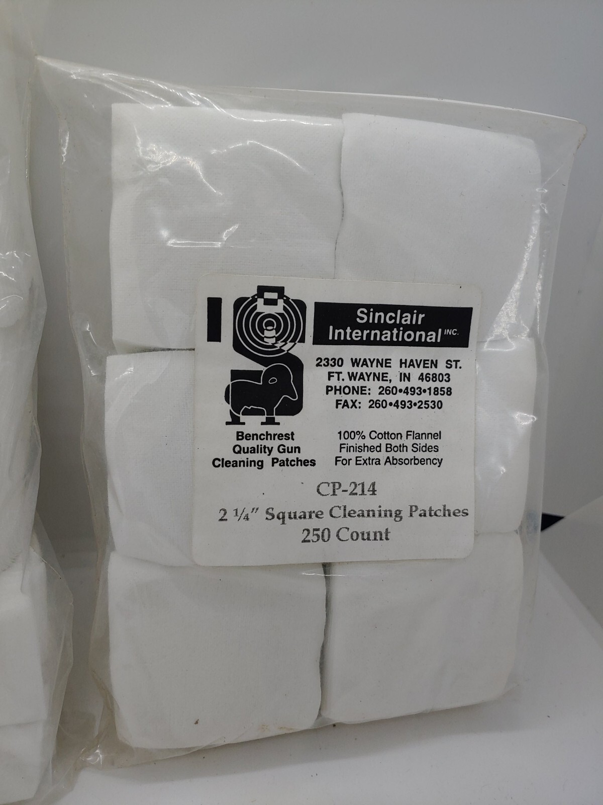 Gun Cleaning Cloth Patches (2 Pack 500 pc), 100 Cotton. P3 eBay