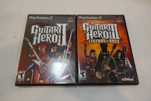 New ListingGuitar Hero 2 & Guitar Hero 3  For Ps2 Both in Very Good  Condtion   With Manual