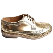 Marc Jacobs gold laced, gold laced ups