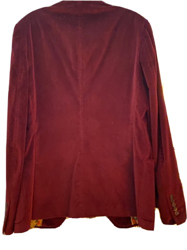 Gucci , Original Blazer/Jacke Gucci Gr.50 Samt weinrot Neu NP 1850£ - Bild 4 von 6