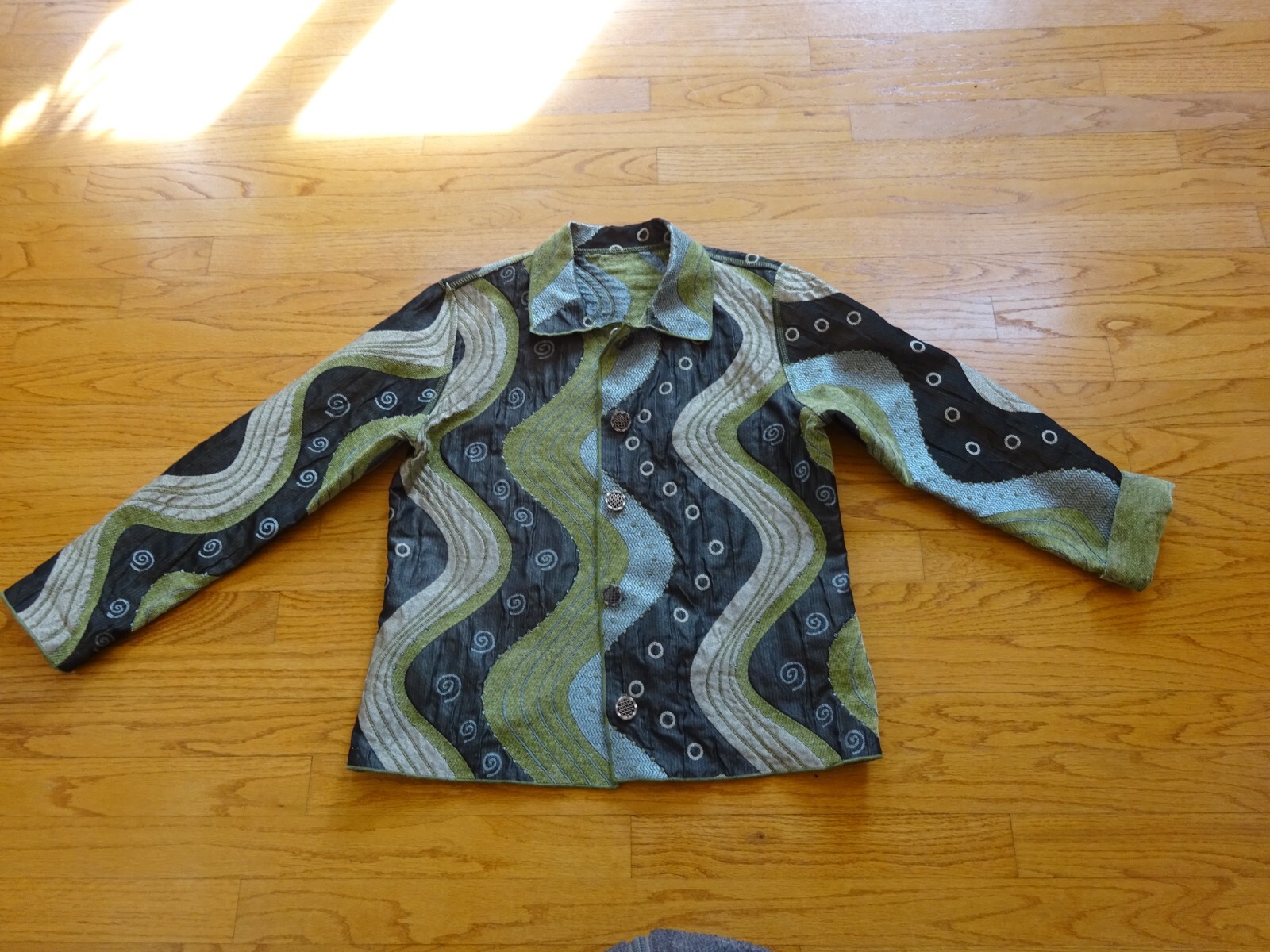 Winding River Reversible Multicolor Jacket Blazer… - image 1