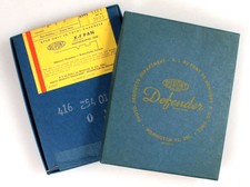 4x5 DUPONT DEFENDER PHOTOGRAPHIC FILM, SET OF 2