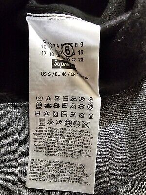 Supreme MM6 Maison Margiela Foil Box Logo Hooded Sweatshirt Supreme MM6 Maison Margiela Foil Box Logo Hooded Sweatshirt