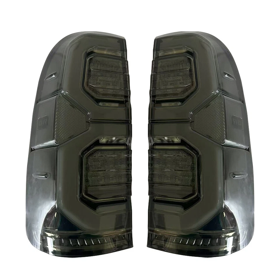 Lámpara de luz trasera con lente de humo LED para Toyota Hilux Vigo MK6 SR5 2005-2014 Foto 2 de 4
