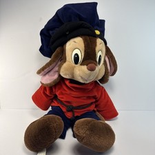 Vintage 1986 An American Tail 22" Fievel Mouskowitz Plush Mouse Toy Sears