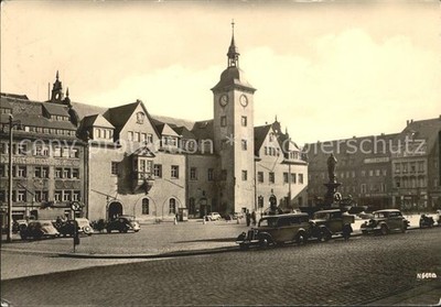 Freiberg Saxony Obermarkt City Hall monument Otto the Rich