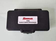Robinair 75240 Coolant & Battery Refractometer with Case 