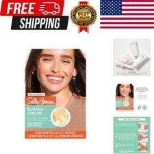 Sally Hansen Bleach Cream for Facial  Body Hair  Formula with Glyceri...