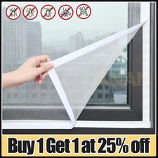 Window NET Mesh Screen FLY INSECT Mosquito Moth Insect Screen Netting UK