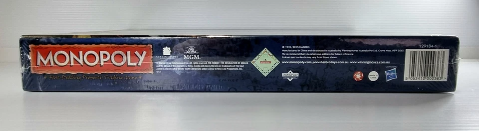 Monopoly The Hobbit The Desolation of Smaug Board Game 2015 New & Sealed - Image 4 of 4