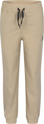 NWT Hurley H2O-Dri Jogger Pants Boys S (8-10) Khaki Elastic Waist RN# 81917