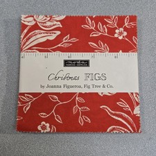 Christmas Figs Fig Tree  Co Moda Fabrics Charm Pack 5" Squares