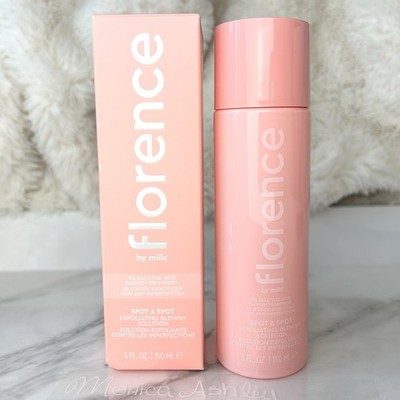 Florence by Mills Spot A Spot Exfoliating Blemish Solution, 5 Fl Oz / 150 ml NIB