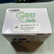 Fujinon DV5x3.6R4B-SA2L - Vari Focal, Auto Iris Day & Night CCTV Lens 3.6-18mm