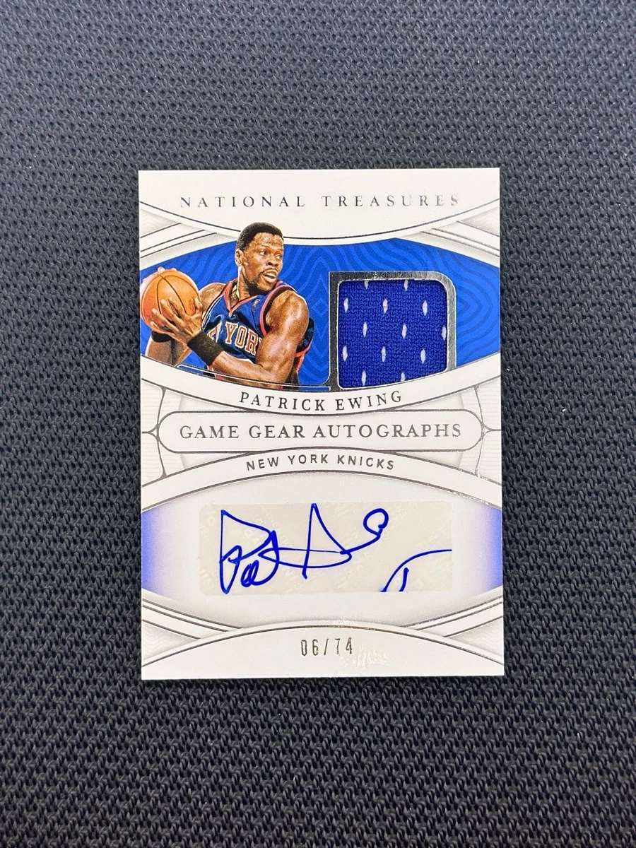 Patrick Ewing Basketball Autographed Sports Trading Cards 