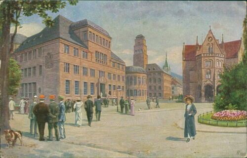Ansichtskarte Freiburg i. Br. Die Universität  (Nr.9834)