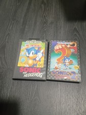 Sonic Sega Genesis game have original cases 100% authentic