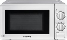 Image of Daewoo 800W, 20L Microwave, 6 Power Levels, Manual 30 Minute Timer