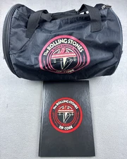 2015 ROLLING STONES ZIP CODE TOUR VIP Package Duffle Bag & Tour book Only
