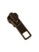 YKK No5 Chunky Antique Brass Zip Slider Puller Runner for YKK 5mm Zipper Teeth