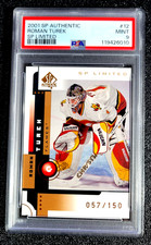 PSA 9 MINT 2001 ROMAN TUREK SP AUTHENTIC / LIMITED SP /150 #12 HOCKEY G6118