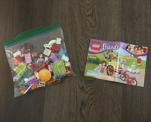 LEGO Friends BULK 3 SETS w/ Instructions Manuals 41030 3936 41031, No Box