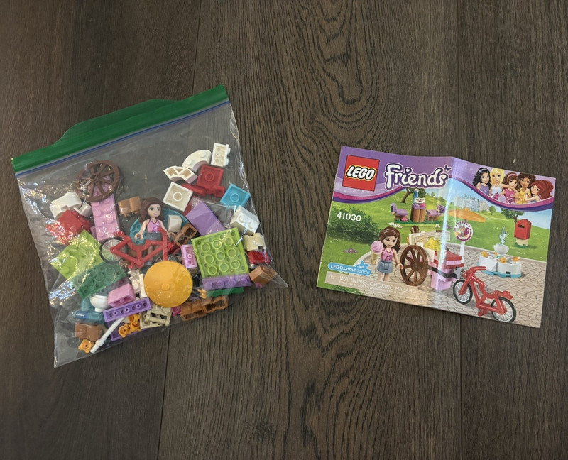 LEGO Friends BULK 3 SETS w/ Instructions Manuals 41030 3936 41031, No Box