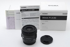 【OTTIME CONDIZIONI】 Obiettivo SIGMA Art 30mm f/1.4 DC HSM per Canon EF