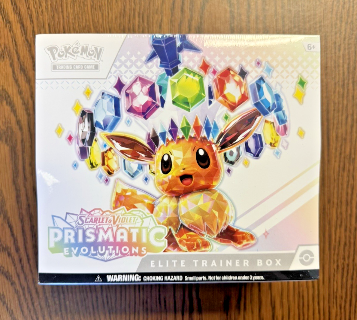 Prismatic Evolutions ETB Elite Trainer Box Pokemon TCG Sealed In