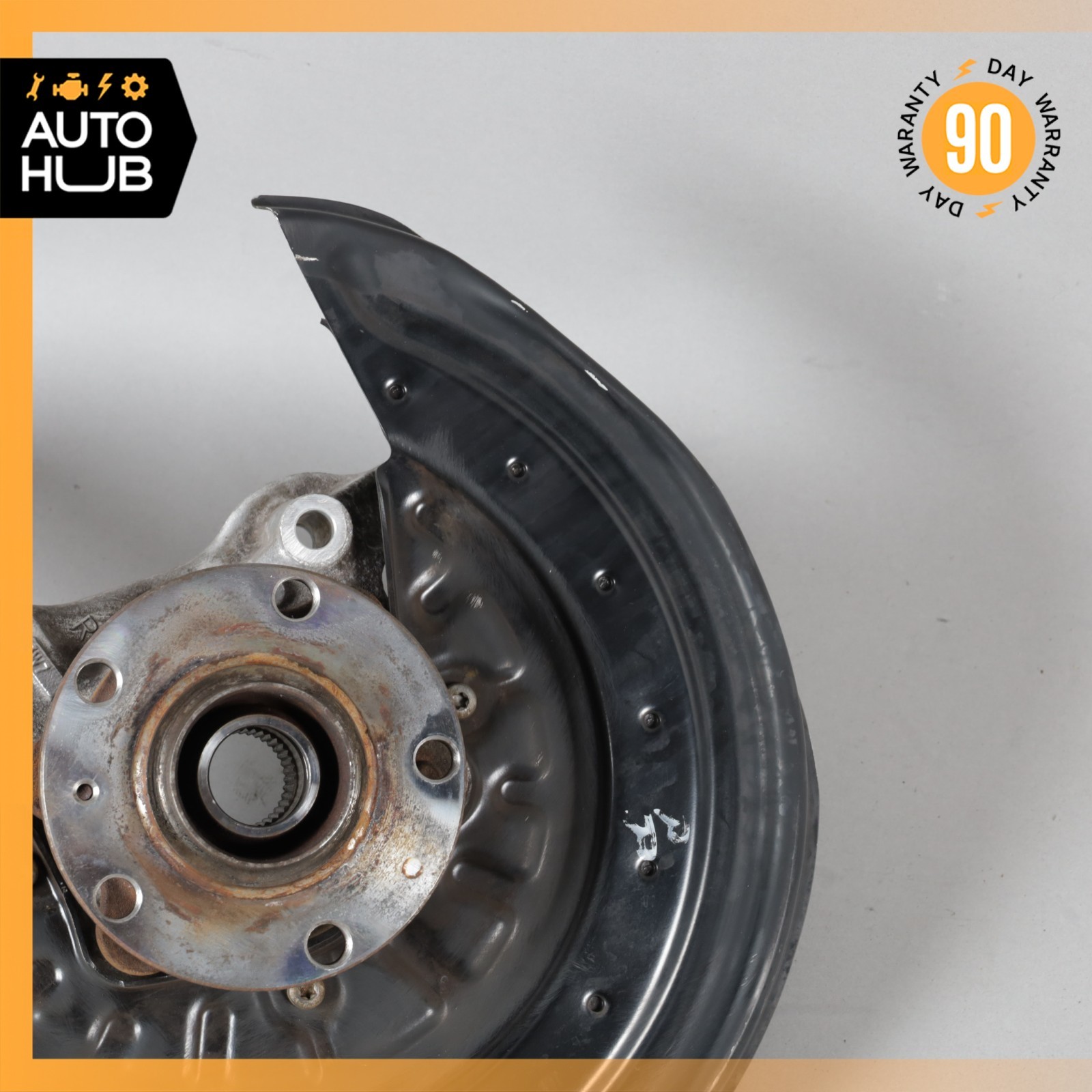 12-18 Bentley Continental GTC Convertible Rear Right Spindle Knuckle Hub OEM 32k